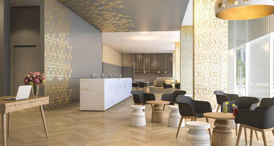 salón hotel mobiliario